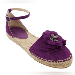 Jimmy Choo Espadrilles Dylan Flat Purple 35 1/2